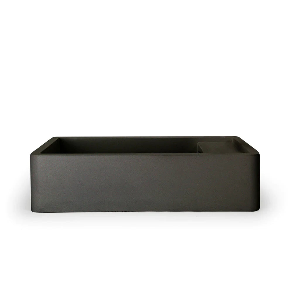 Nood Co Shelf 02 Basin Surface Mount - Charcoal