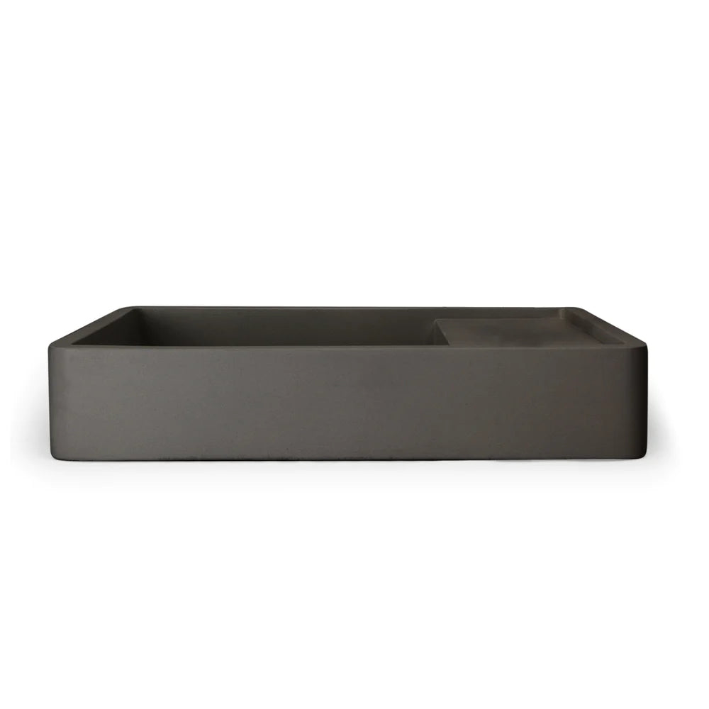 Nood Co Shelf 03 Basin Surface Mount - Charcoal