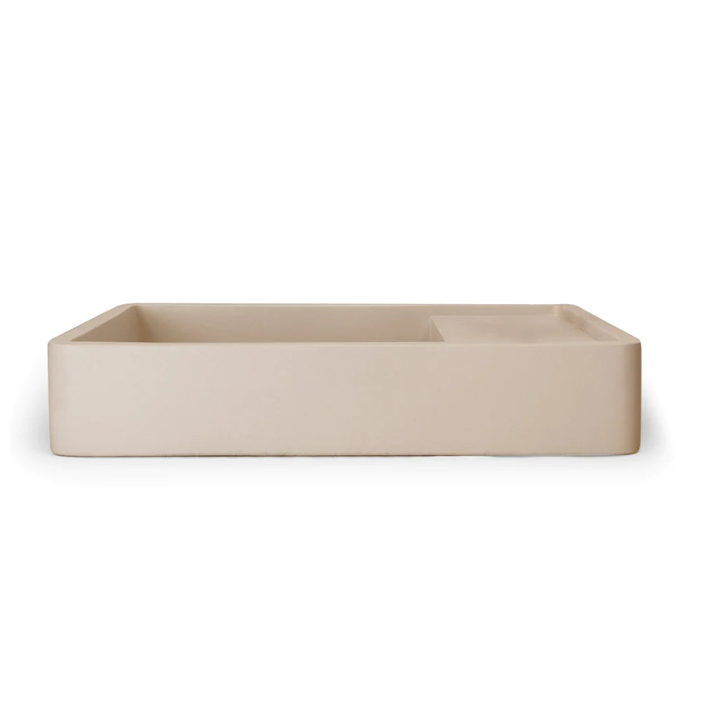 Nood Co Shelf 03 Basin Surface Mount - Pastel Peach