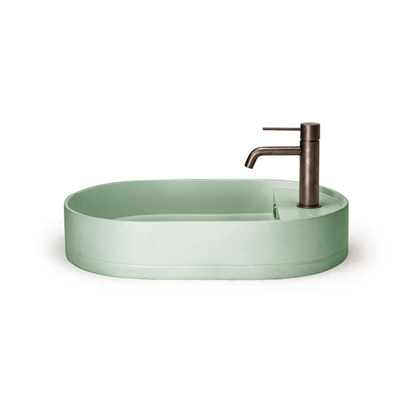 Nood Co Shelf Oval Basin Surface Mount - Mint