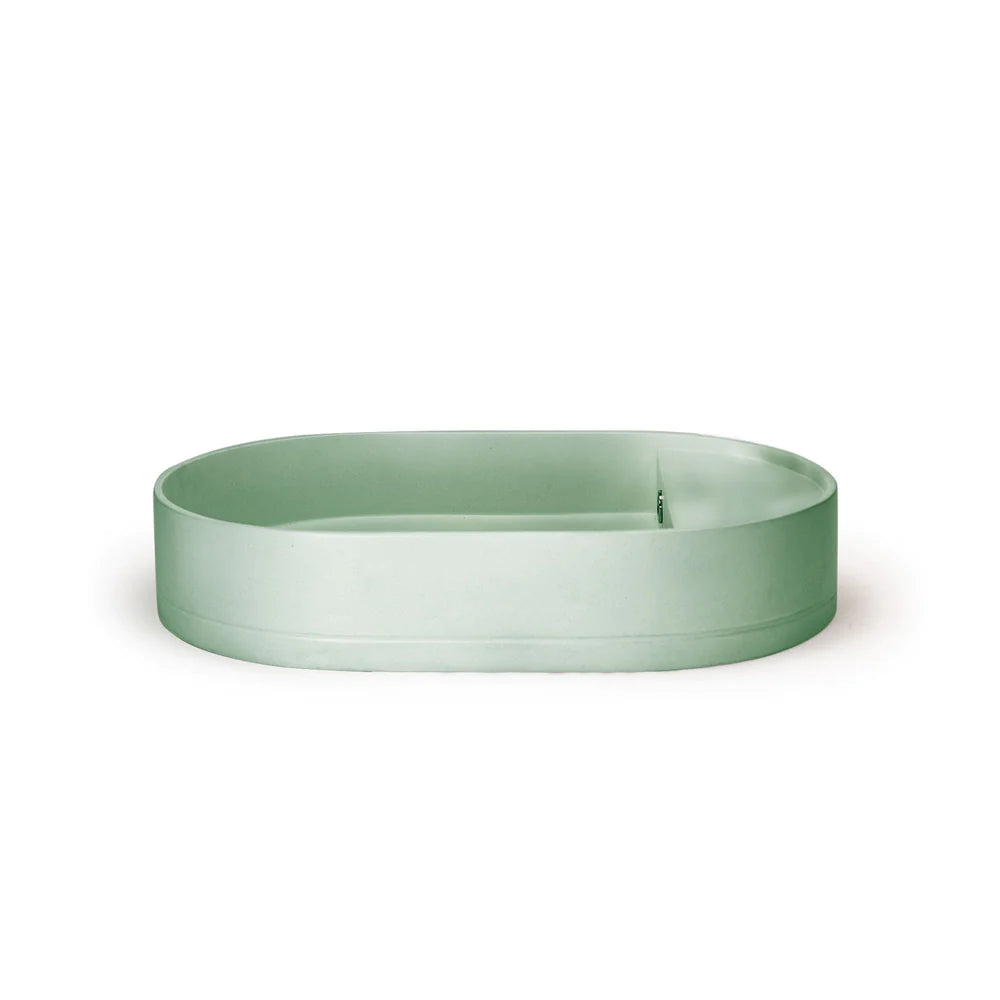 Nood Co Shelf Oval Basin Surface Mount - Mint
