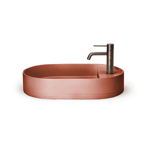 Nood Co Shelf Oval Basin Surface Mount - Musk