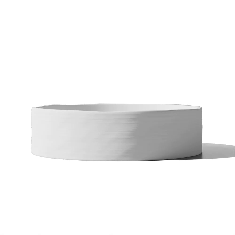 Nood Co Slip Basin Wall Hung - Ivory