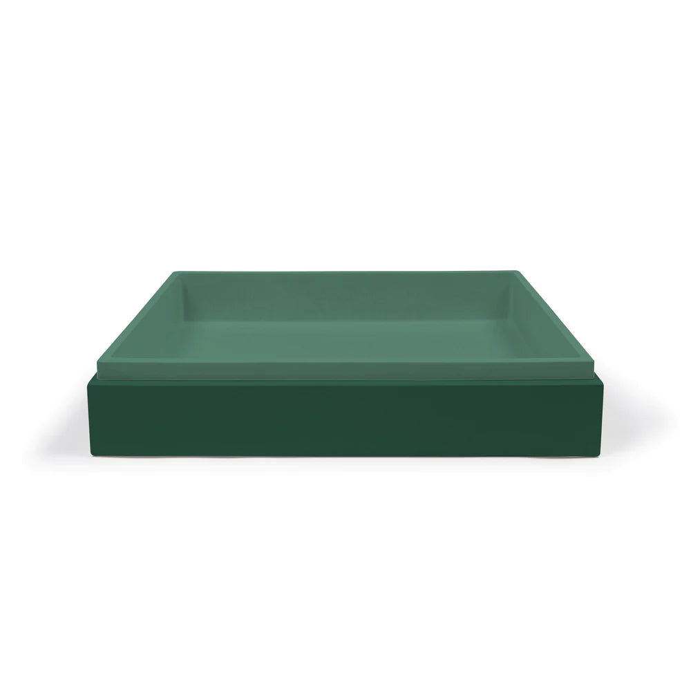 Nood Co Stepp Rectangle Surface Mount - Teal