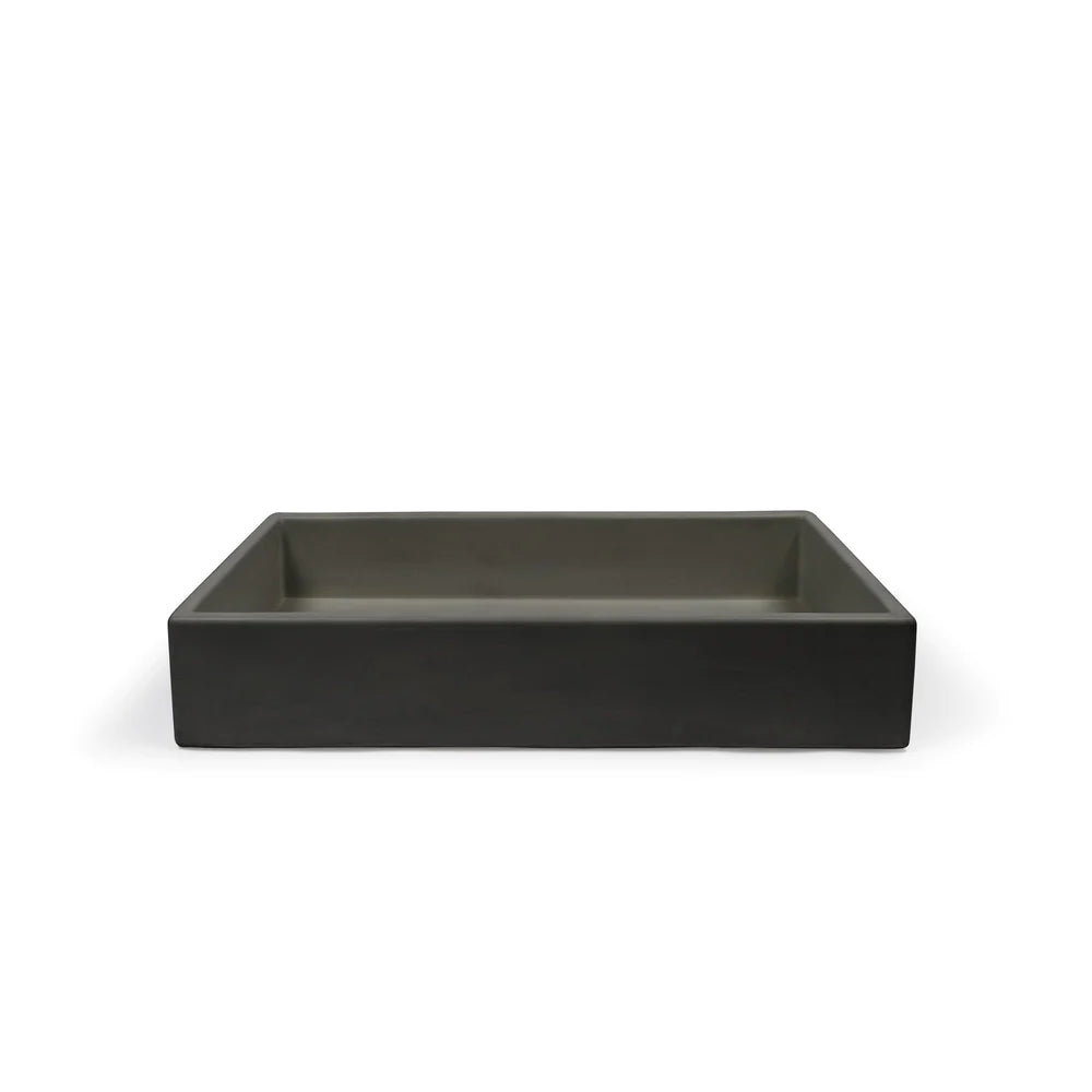 Nood Co Trough Basin Surface Mount - Charcoal