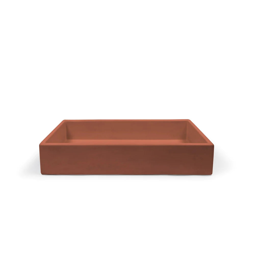 Nood Co Trough Basin Surface Mount - Clay