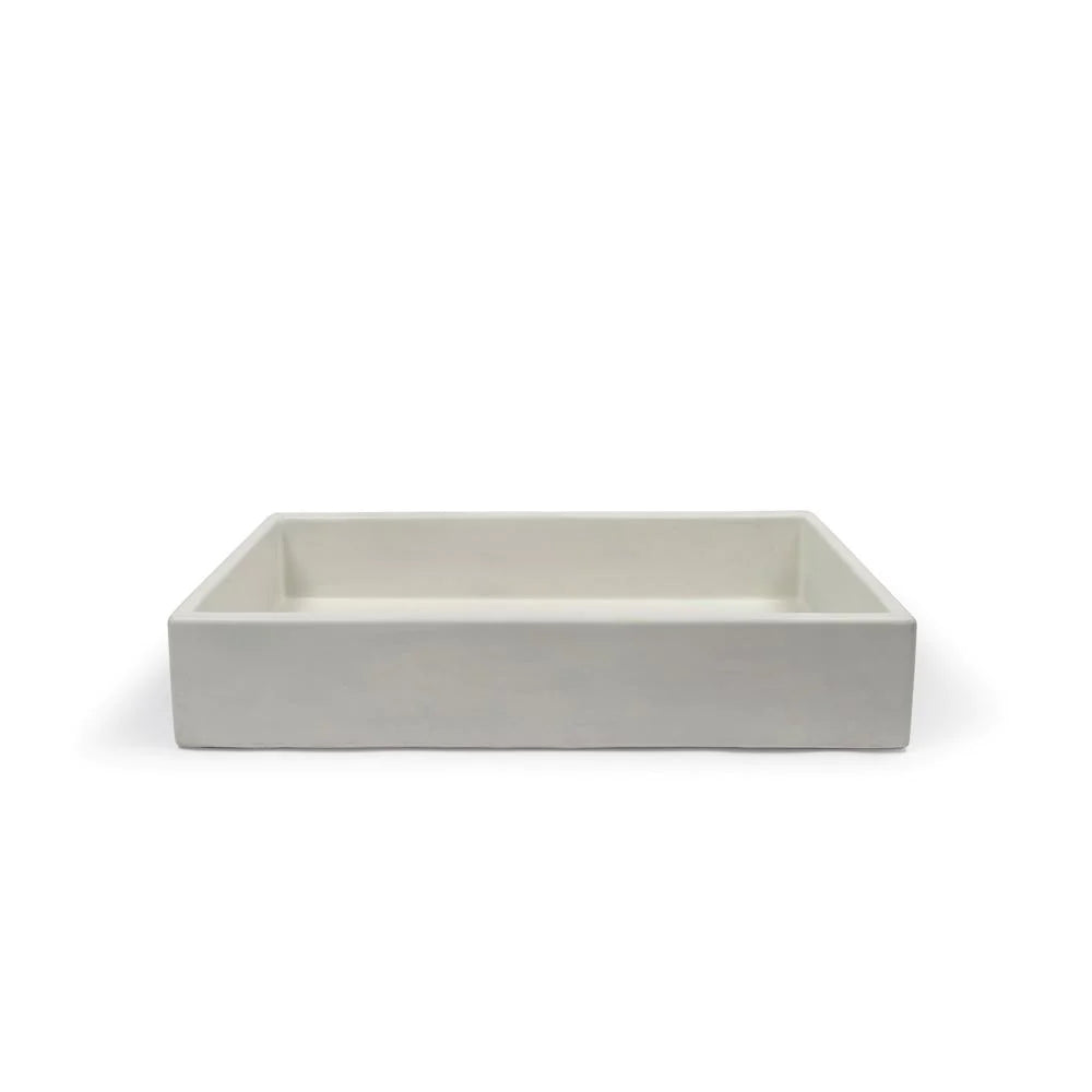 Nood Co Trough Basin Surface Mount - Ivory