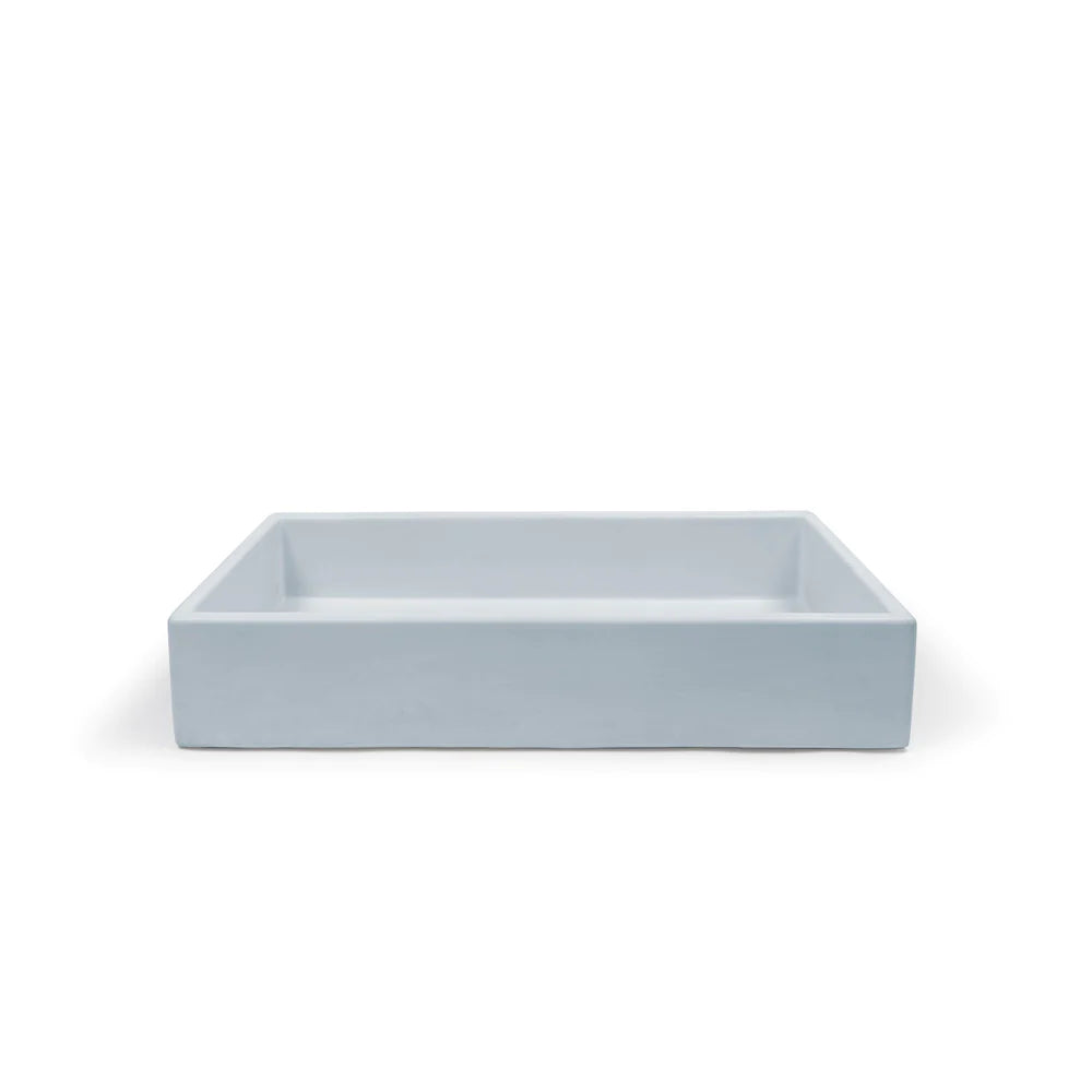 Nood Co Trough Basin Surface Mount - Powder Blue