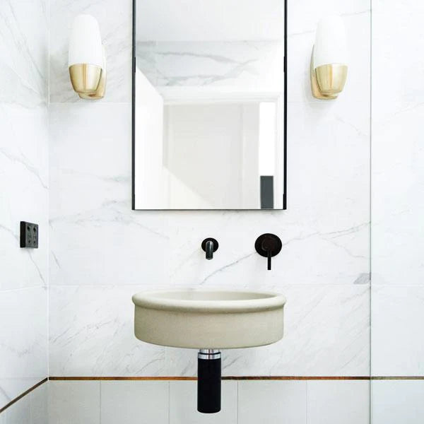 Nood Co Tubb Basin Wall Hung - Sand