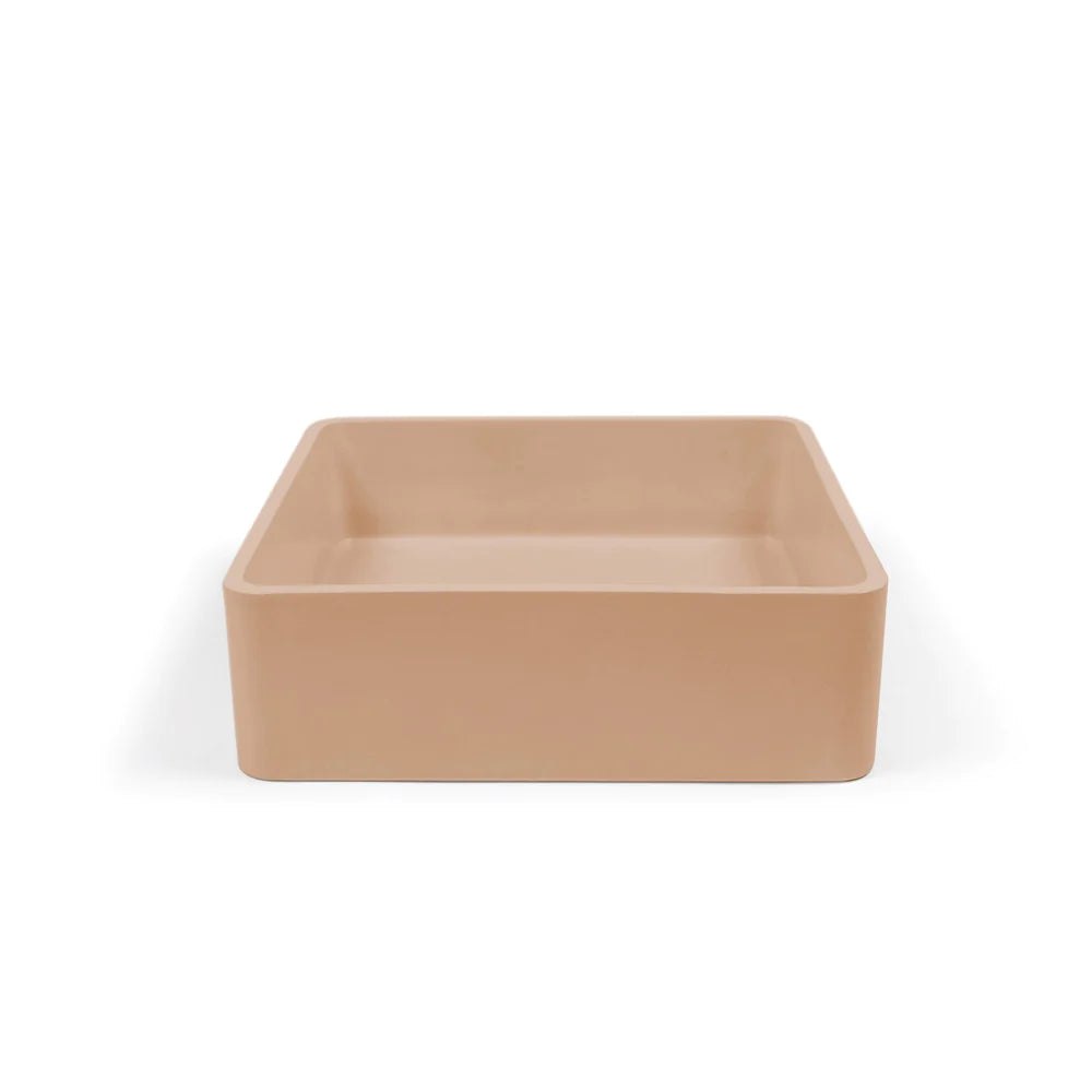 Nood Co Vesl Square Surface Mount - Pastel Peach