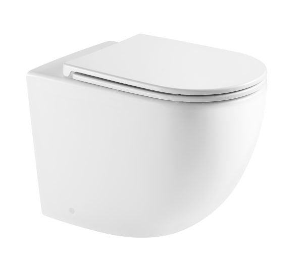 Nortono Wall Faced Toilet Pan Matte White