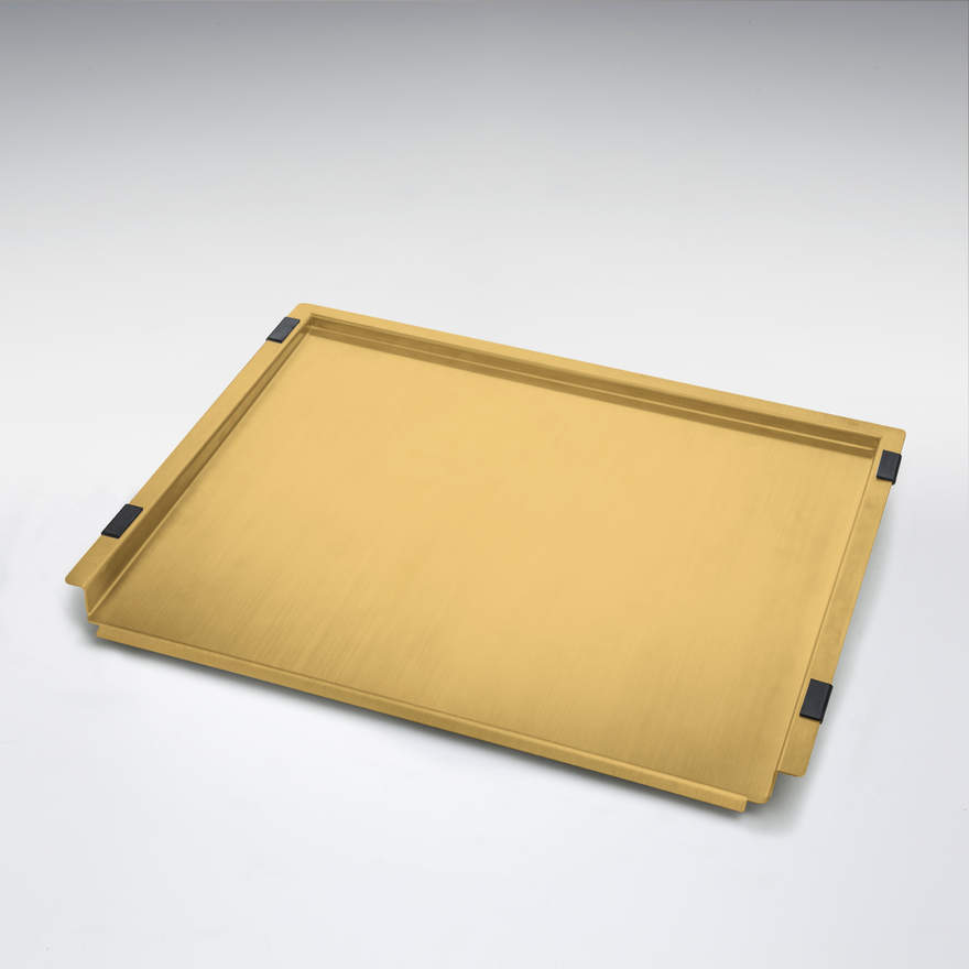 Oliveri - Brushed Gold Bench Top Drainer Tray