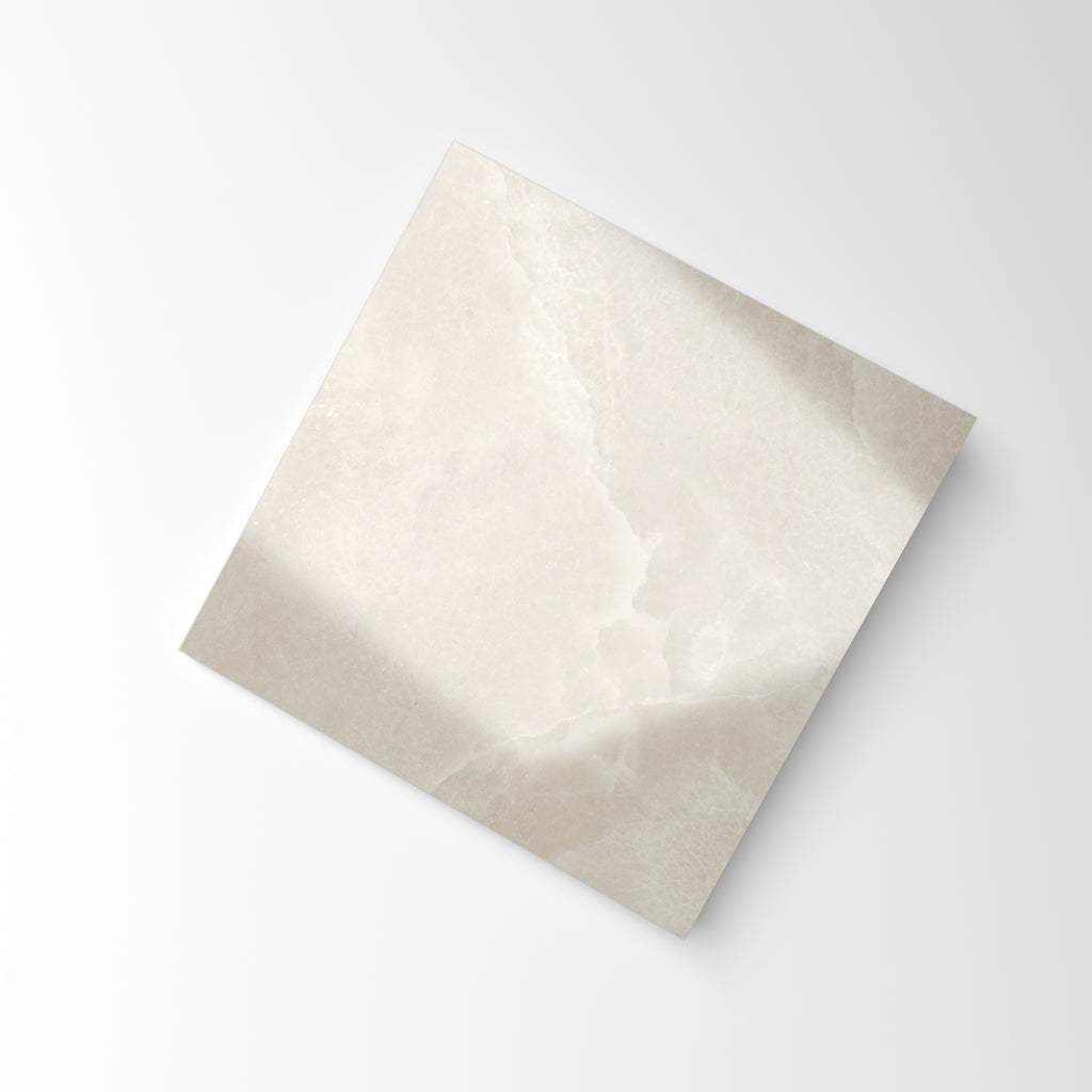 Onyx Beige Polished Natural Look Tile 600x600