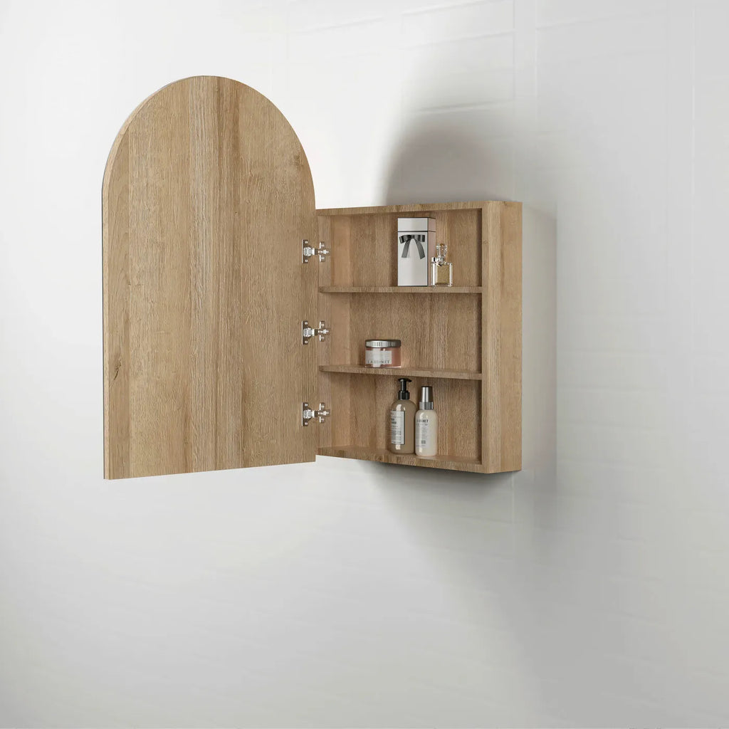 Otti Archie Shaving Cabinet - Natural Oak