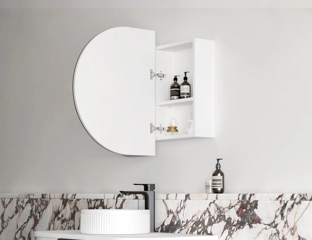 Otti Bondi LED Shaving Cabinet - Matte White
