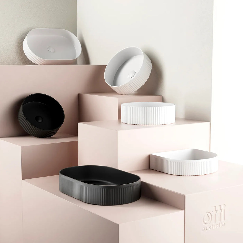 Otti Marlo Round Fluted Basin
