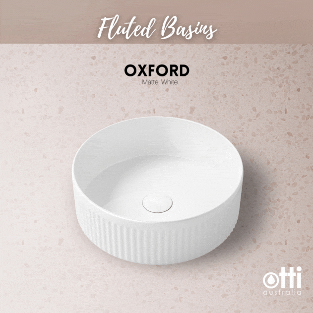Otti Marlo Round Fluted Basin