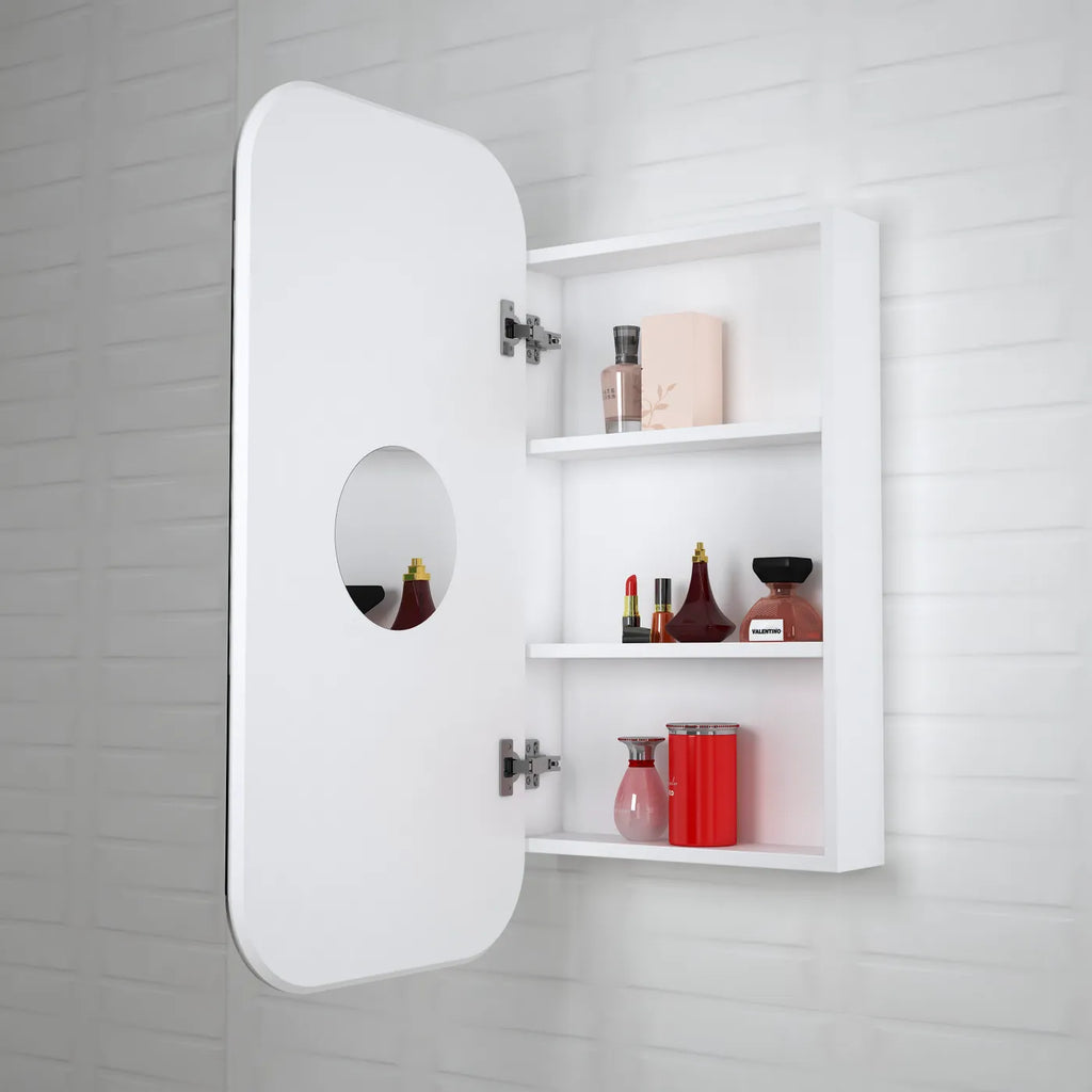 Otti Newport Shaving Cabinet - White