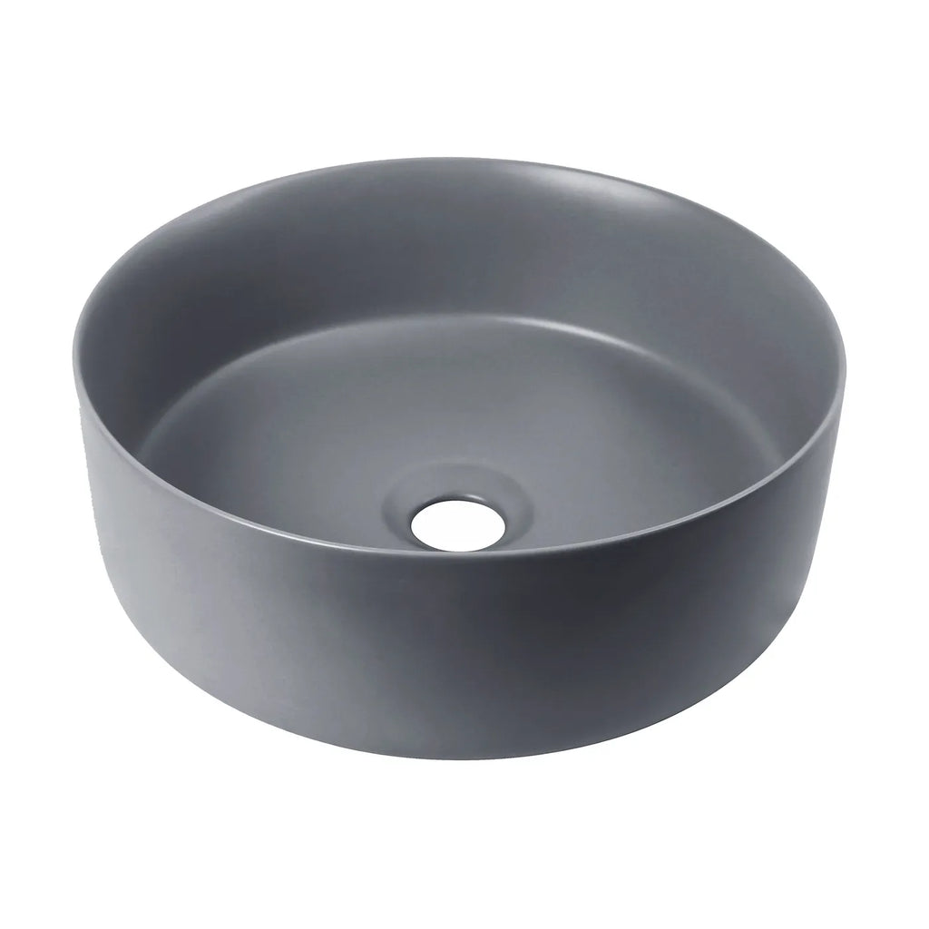Otti Radius Round 355x355mm Basin - Matte Grey