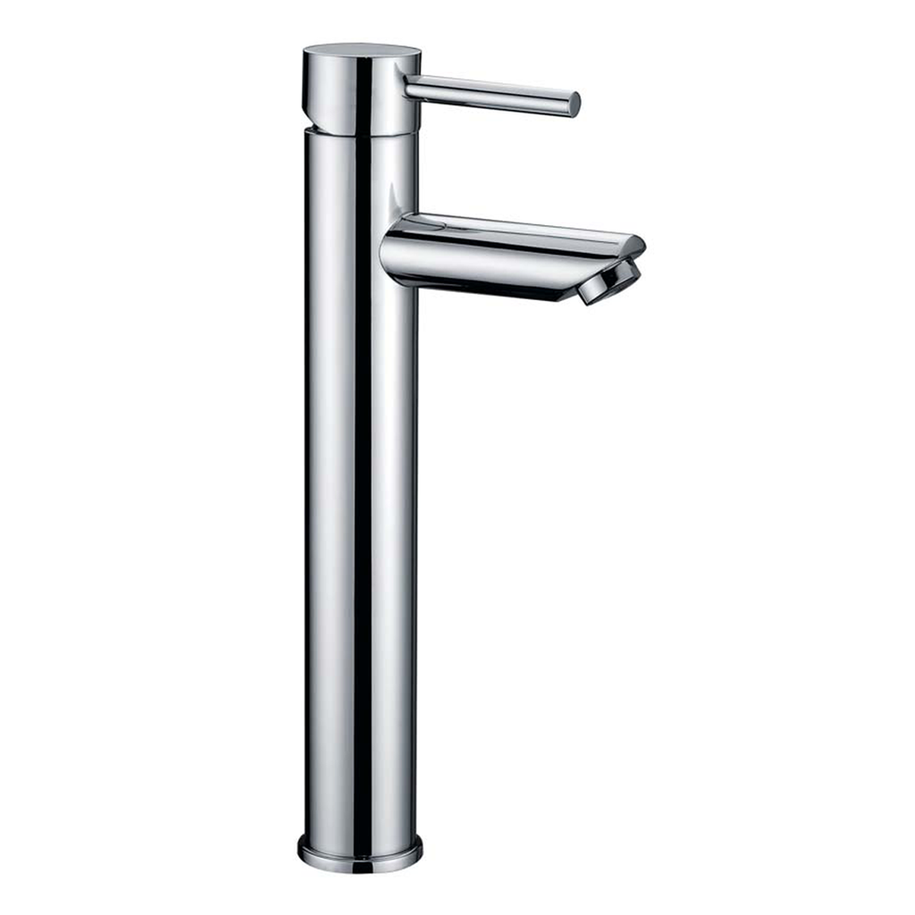 Otus Pin Handle High Rise Basin Mixer - Chrome