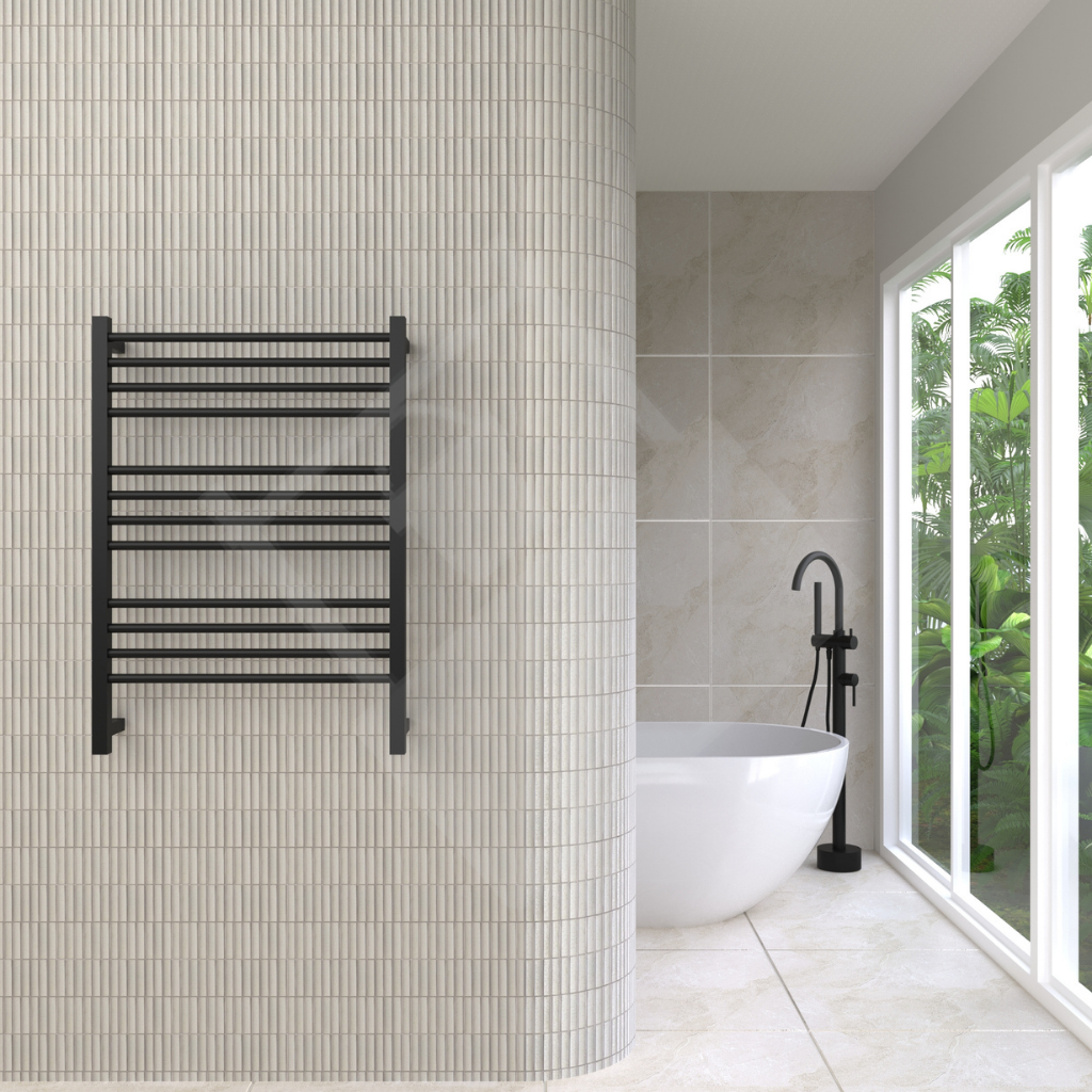 Thermogroup Jeeves Ladder Heated Towel Rail - Matte Black