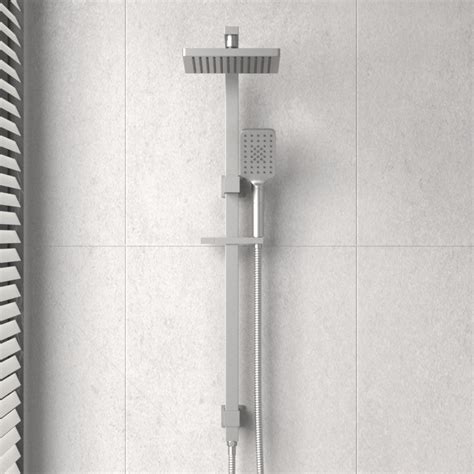 Ikon Eden Multifunction Shower Set - Brushed Nickel