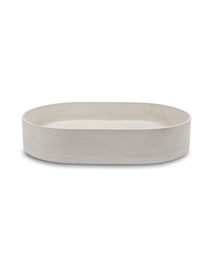 Nood Co Pill Basin Wall Hung - Ivory