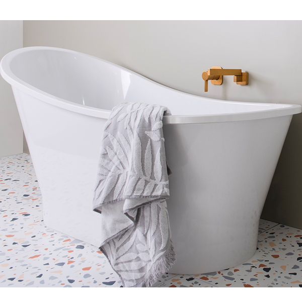 ADP Placido Freestanding Bath 1590mm - Gloss White