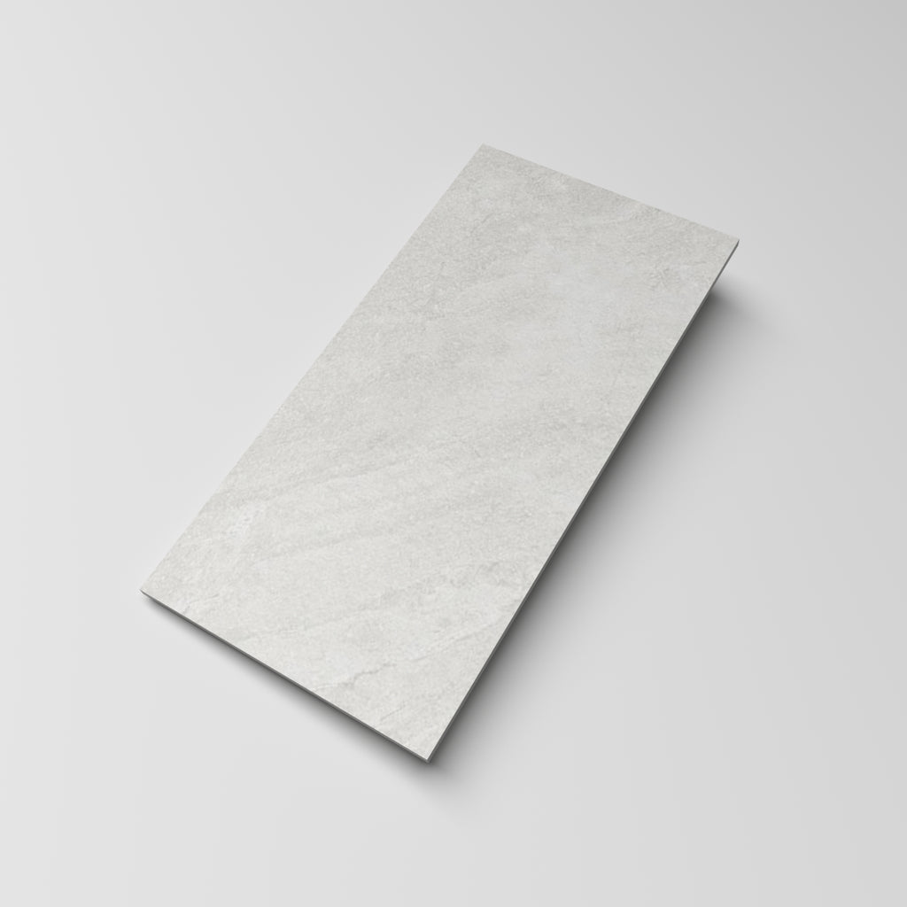 Quartz Bianco Natural Stone Look Tile 300x600