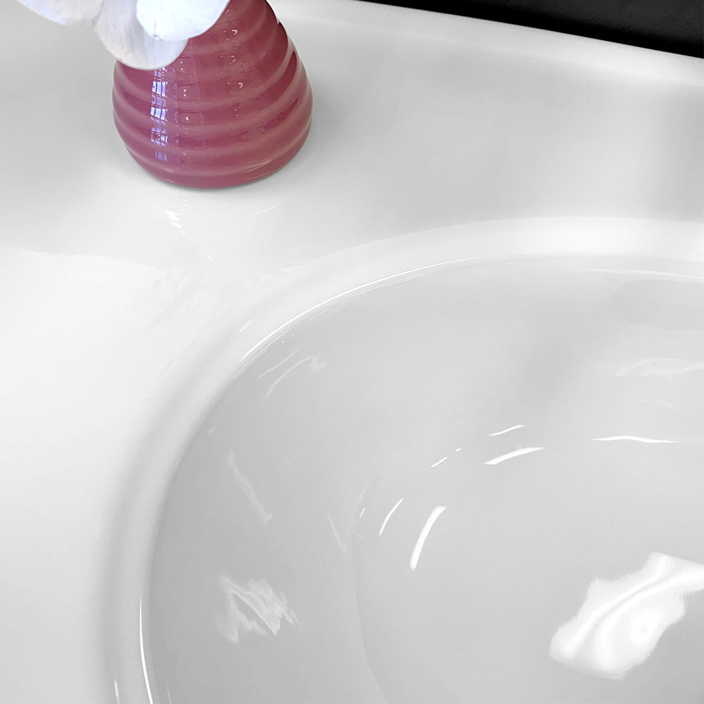 Fienza Rotondo Hampton Wall Hung Vanity - Satin White