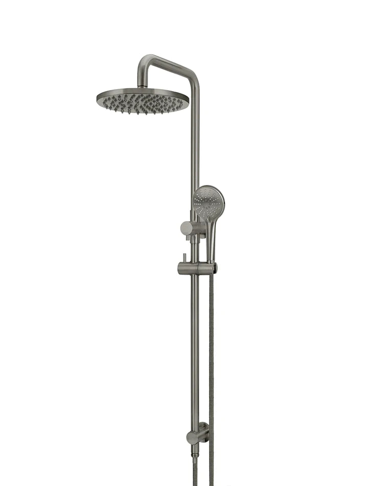 Meir Round Combination Shower Rail and Hand Shower - Shadow