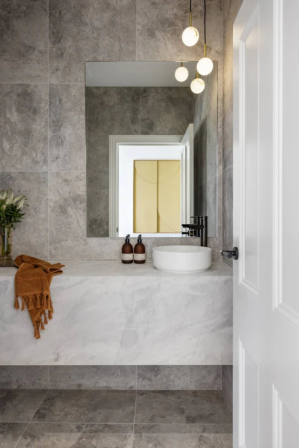 Manovella Knurled Passage Door Handle - Rosedale - Matte Black