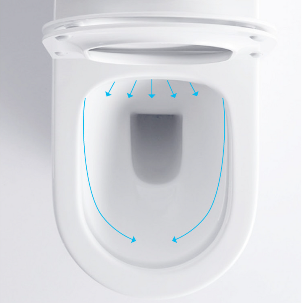 Stratford London Back to Wall Toilet Suite Gloss White