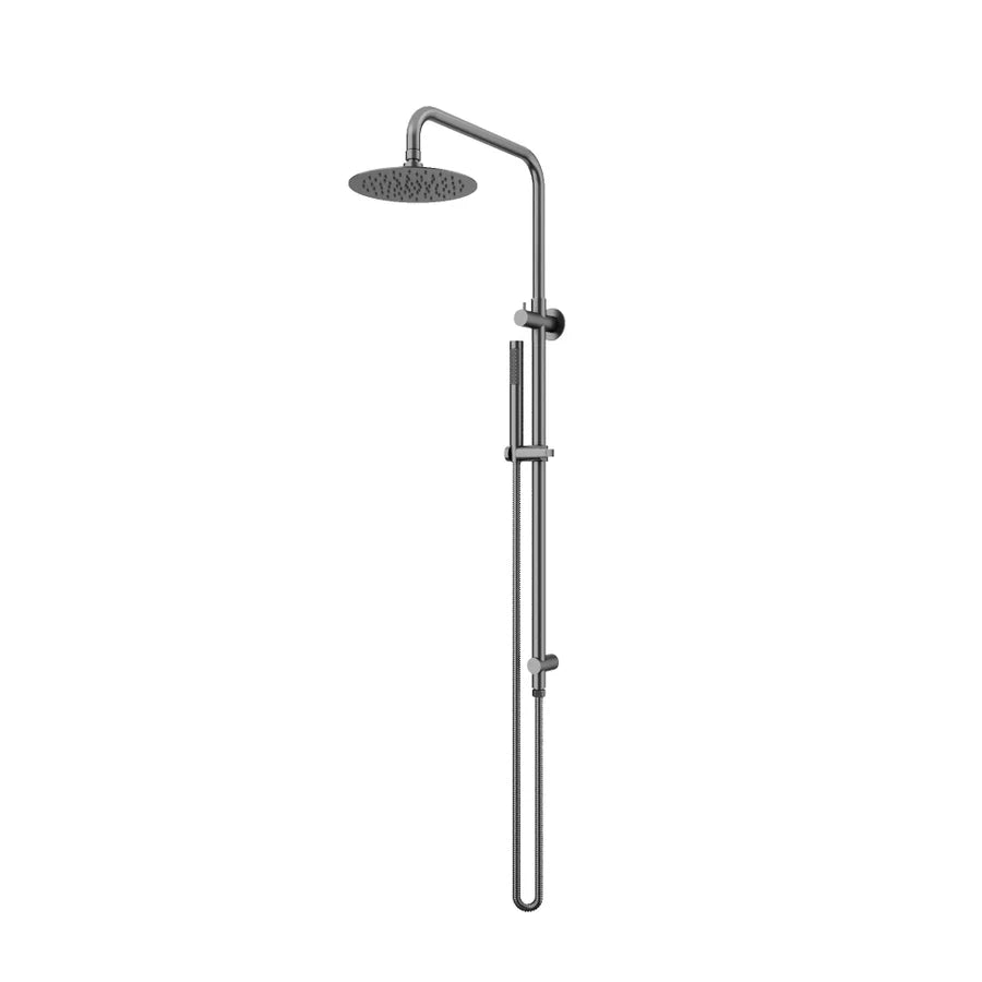Amoza Twin Shower On Rail