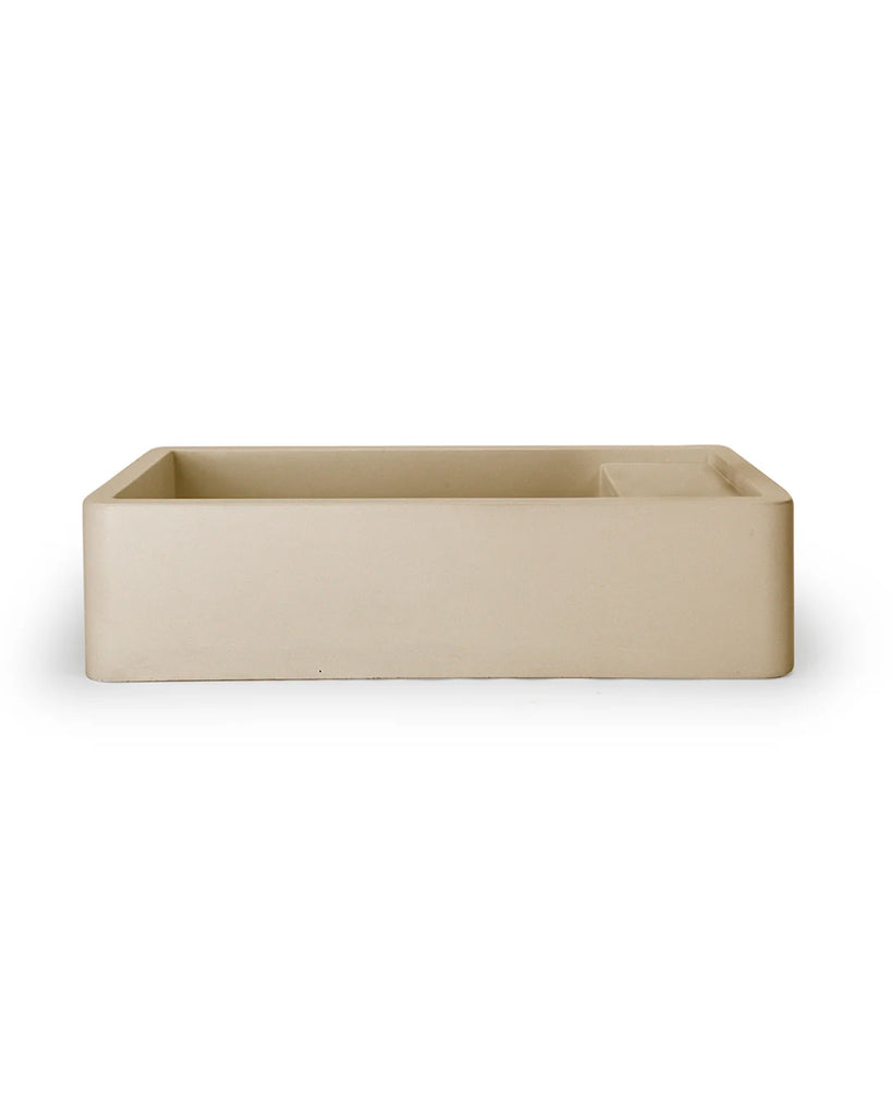 Nood Co Shelf 01 Basin Wall Hung - Custard