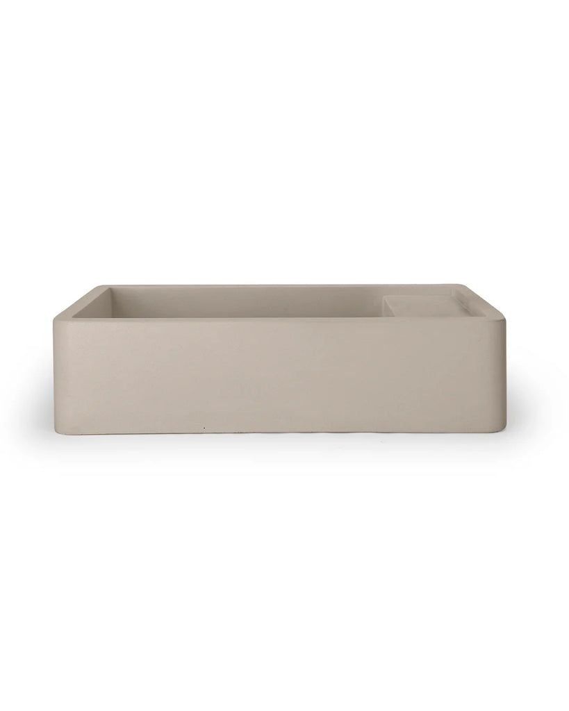 Nood Co Shelf 01 Basin Wall Hung - Mushroom
