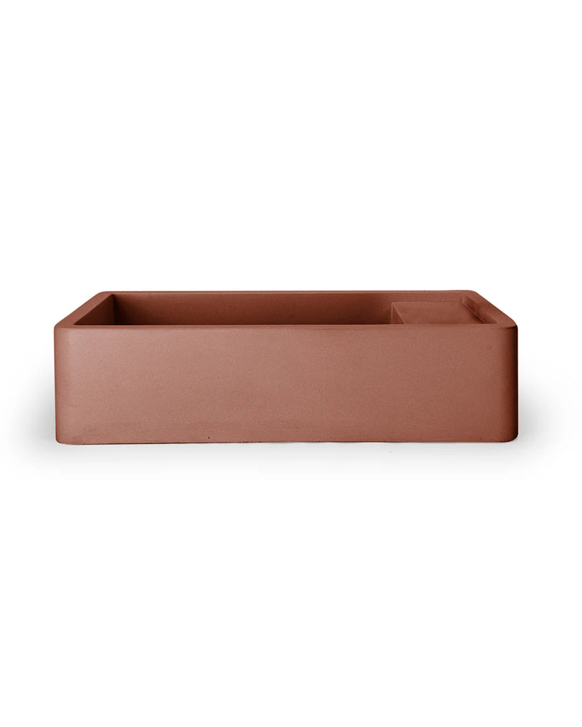 Nood Co Shelf 01 Basin Wall Hung - Musk
