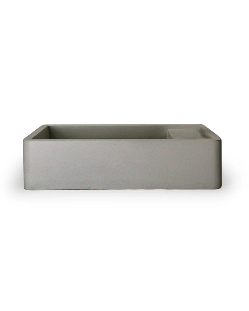 Nood Co Shelf 01 Basin Wall Hung - Sky Grey