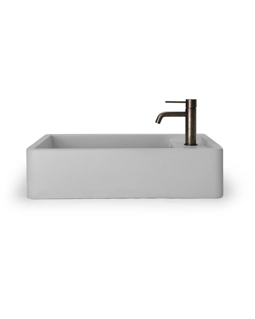 Nood Co Shelf 02 Basin Wall Hung - Cloud