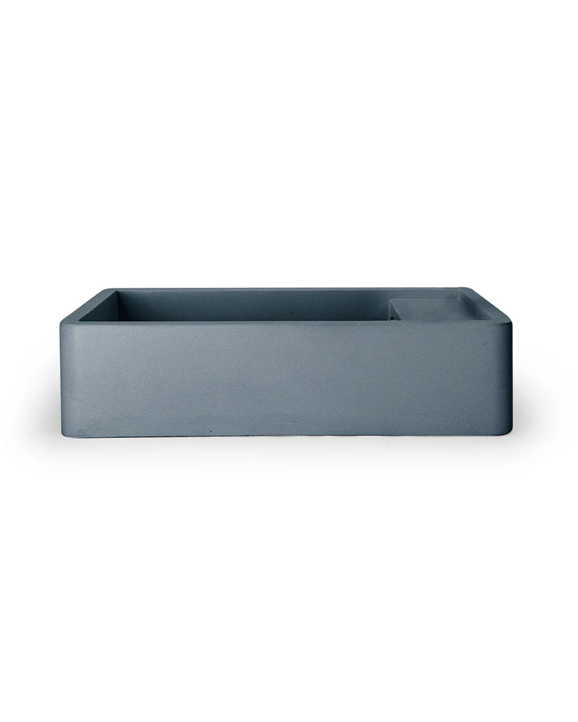Nood Co Shelf 02 Basin Wall Hung - Copan Blue