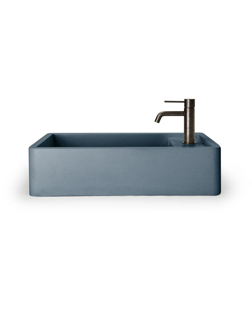 Nood Co Shelf 02 Basin Wall Hung - Copan Blue