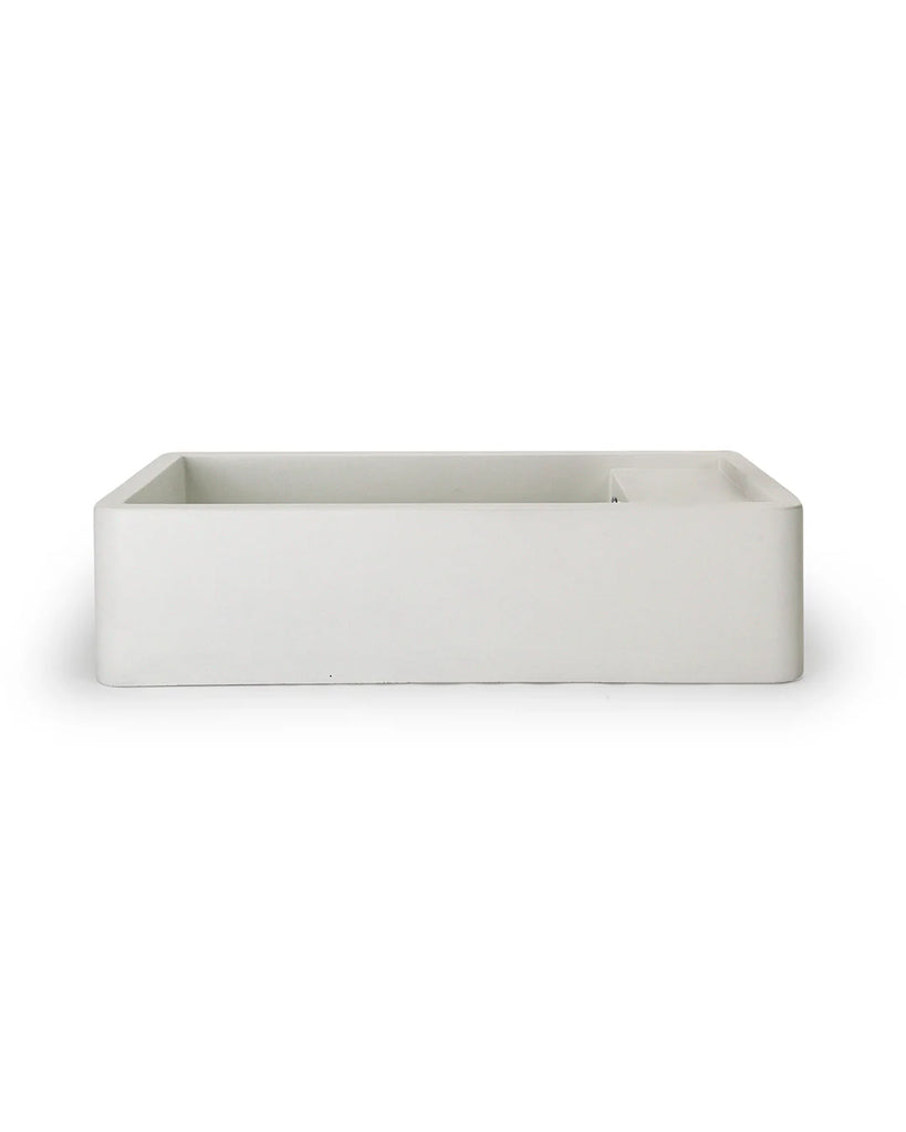 Nood Co Shelf 02 Basin Wall Hung - Ivory