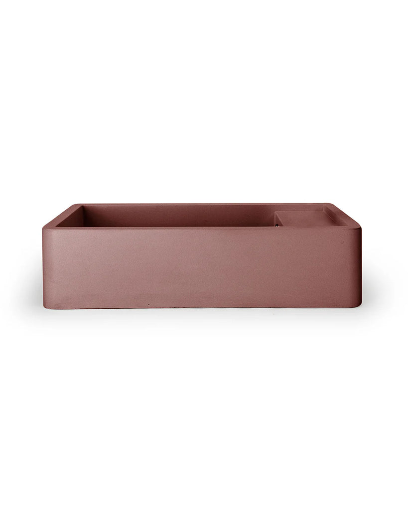 Nood Co Shelf 02 Basin Wall Hung - Musk