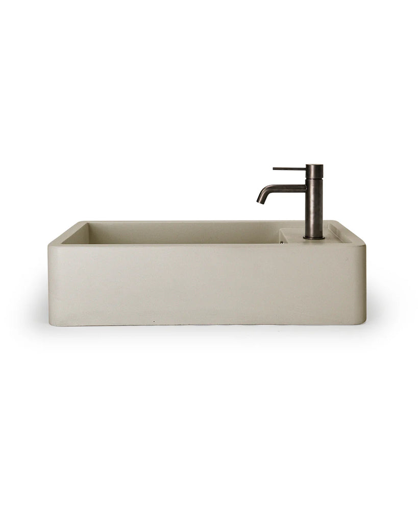 Nood Co Shelf 02 Basin Wall Hung - Sand