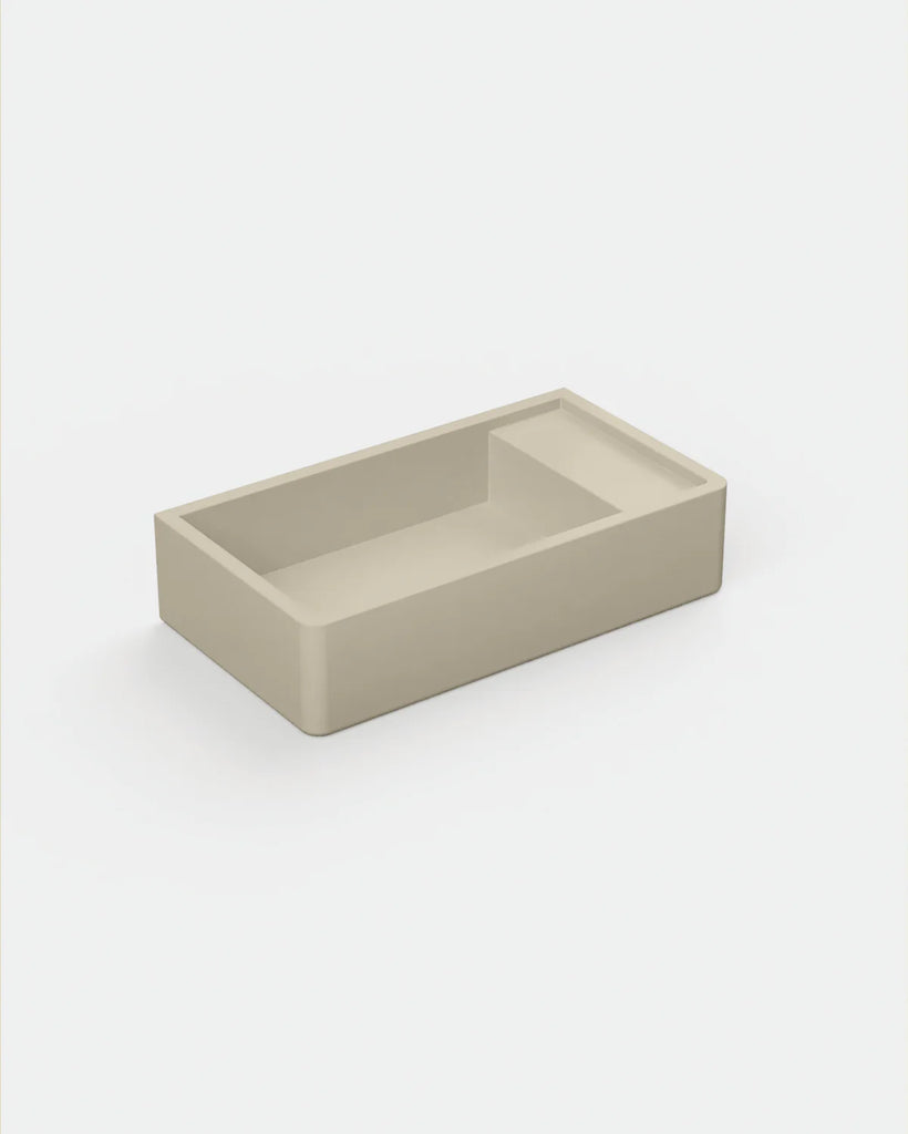 Nood Co Shelf 02 Basin Wall Hung - Wheat