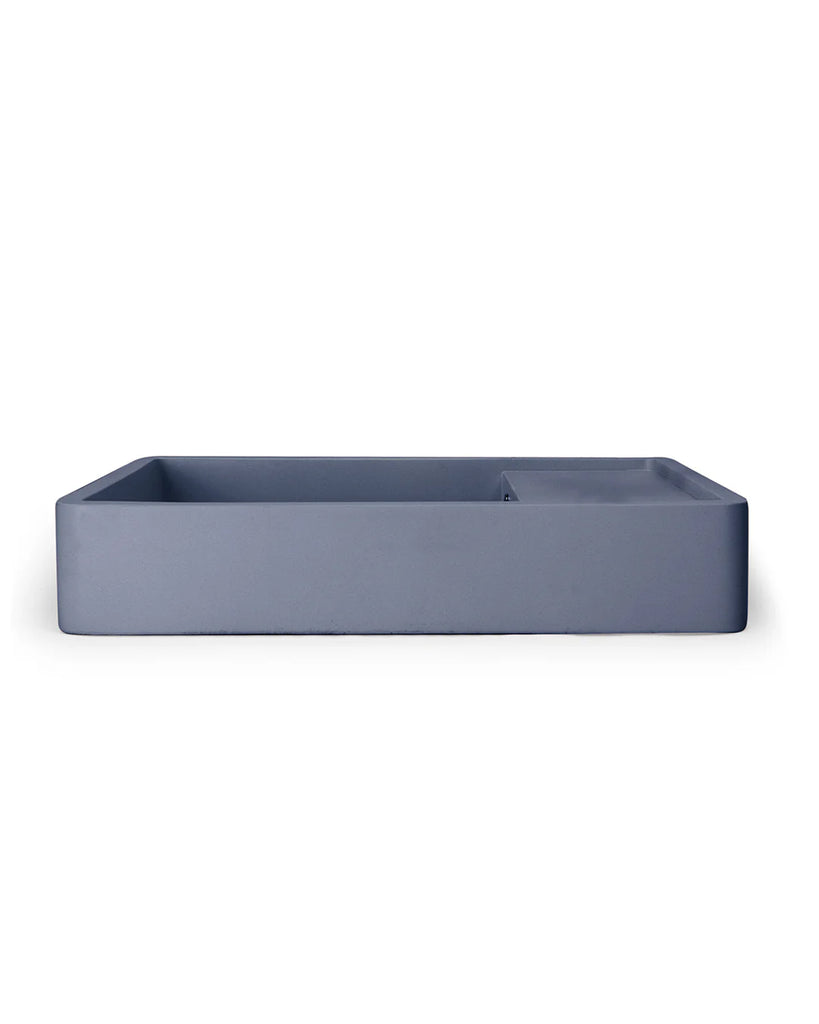 Nood Co Shelf 03 Basin Wall Hung - Copan Blue