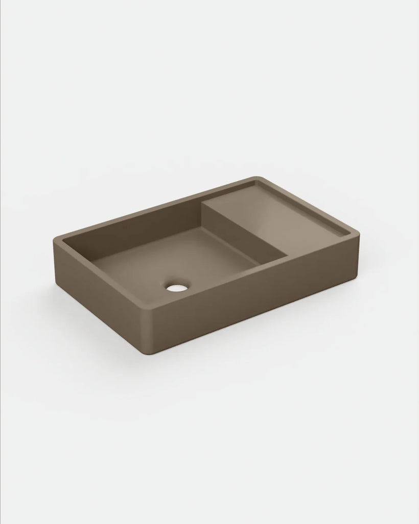 Nood Co Shelf 03 Basin Wall Hung - Karri