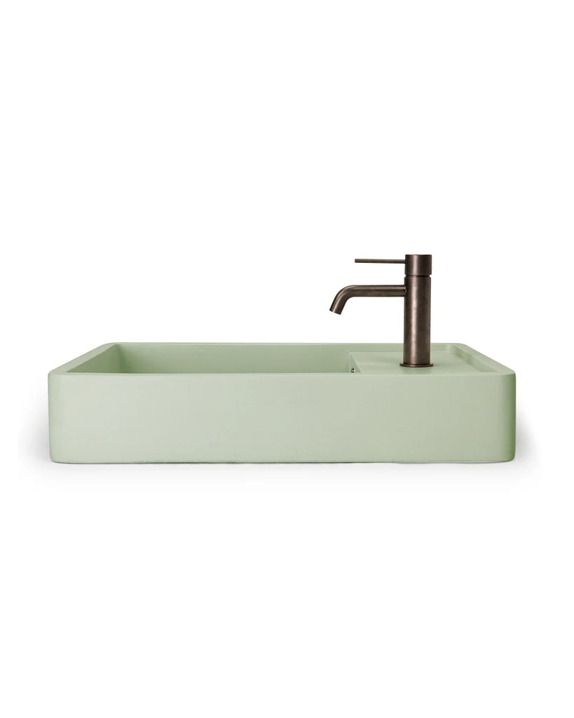 Nood Co Shelf 03 Basin Wall Hung - Mint