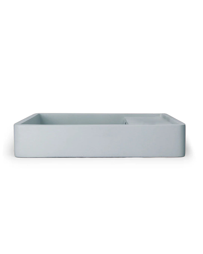 Nood Co Shelf 03 Basin Wall Hung - Powder Blue