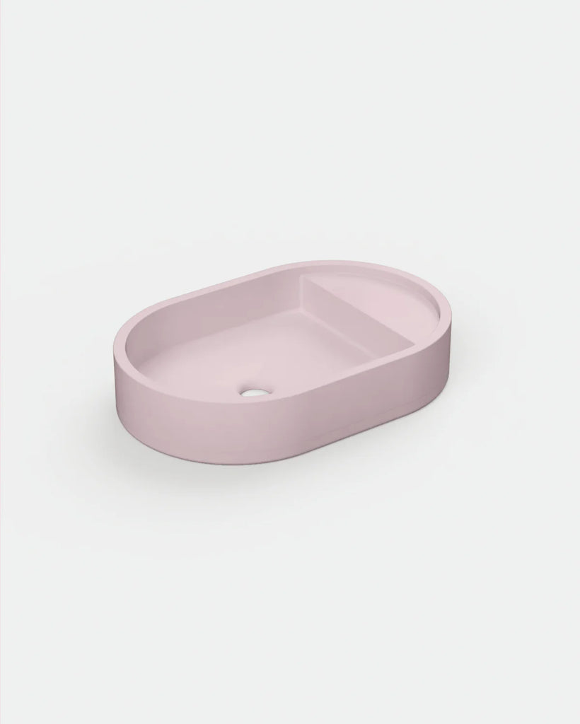 Nood Co Shelf Oval Basin Wall Hung - Lilly Pilly